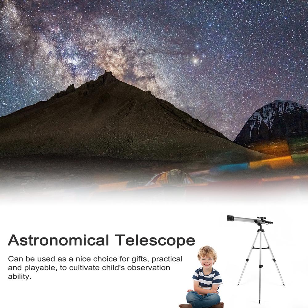 Outdoor Telescope High Clear Astronomical Refracting Telescope Professional Stargazing Telescope