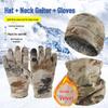 Men's Outdoor Windproof Fleece-Lined Thermal Set