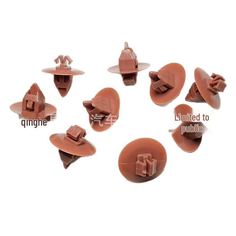 Plastic Clips & Fasteners for Fender Flares & Tire Guards on JMC Yuhu, Yusheng S350, N350 Clear Plastic