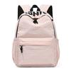 Schoolbag1011 new college student lightweight Korean lazy style ins schoolbag female junior high school student Mori high-end backpack