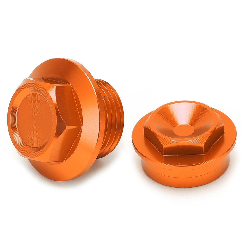 2pcs Motorcycle Front Wheel Axle Nut M20x1.5 Aluminum Replacement for 250‑450 SXF 2015