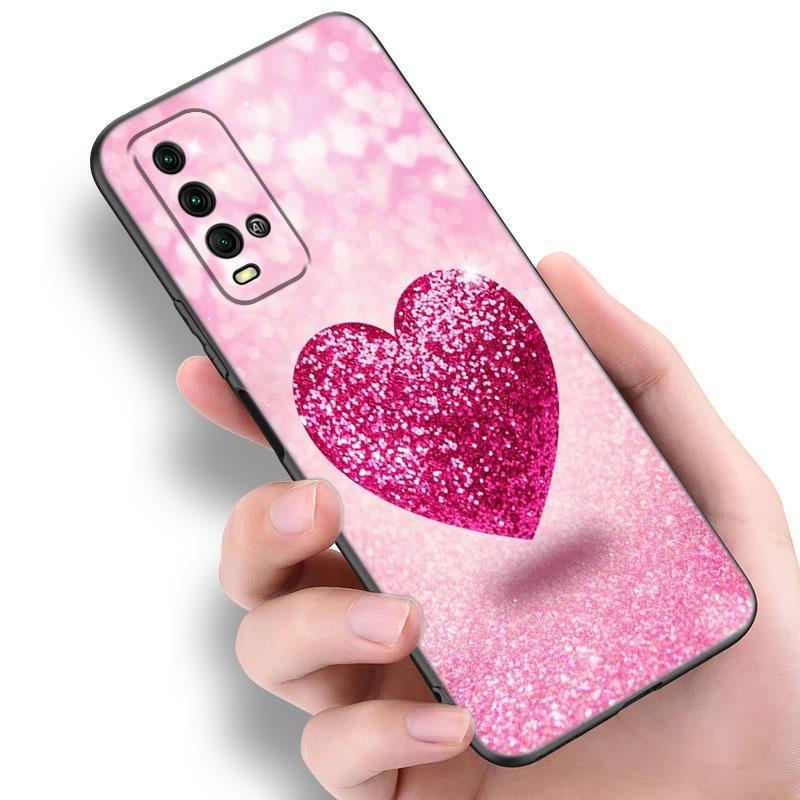 Husă Telefon Diamant Cristal Pentru Xiaomi Redmi Note 5 6 9T K20 K40 K50 Pro 7A 8A 9A 9C 9i 10A 10C A1 S2 Husă Moale TPU Negru