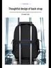 Men's Trendy Lightweight Backpack: Stylish Schoolbag & Travel Computer Bag
