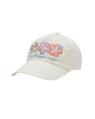 THEMUSEUMVISITOR Asterisk Museum Ball Cap (Ivory)