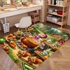 Masha and The Bear Print Rug, Washable Floor Carpet, For Entryway Dorm Laundry Room Office Study, Home Decor Birthday Christmas Gift