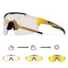 KAPVOE Photochromic Sunglasses Cycling Glasses for Men Women Cycle Eyewear Goggle Sports Speed Road MTB Mountain Bike Bicycle