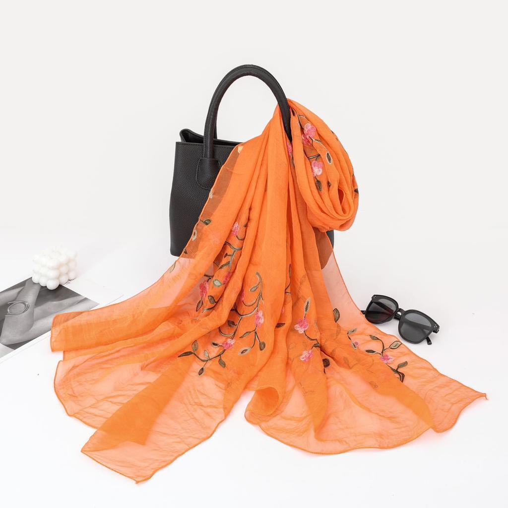 Bohemian Shawl Scarf Scarf Chinese Style Embroidered Travel Outfit Scarf Souvenir Gift
