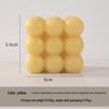 Aromatherapy Magic Cube Candle Gift Box - Handmade Soy Wax Birthday Souvenir for Her