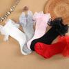 Toddlers Socks Autumn Spring Children Girls Knee High Long Sock Cotton Big Bow Princess Style Children Floor Socks 0-3Y