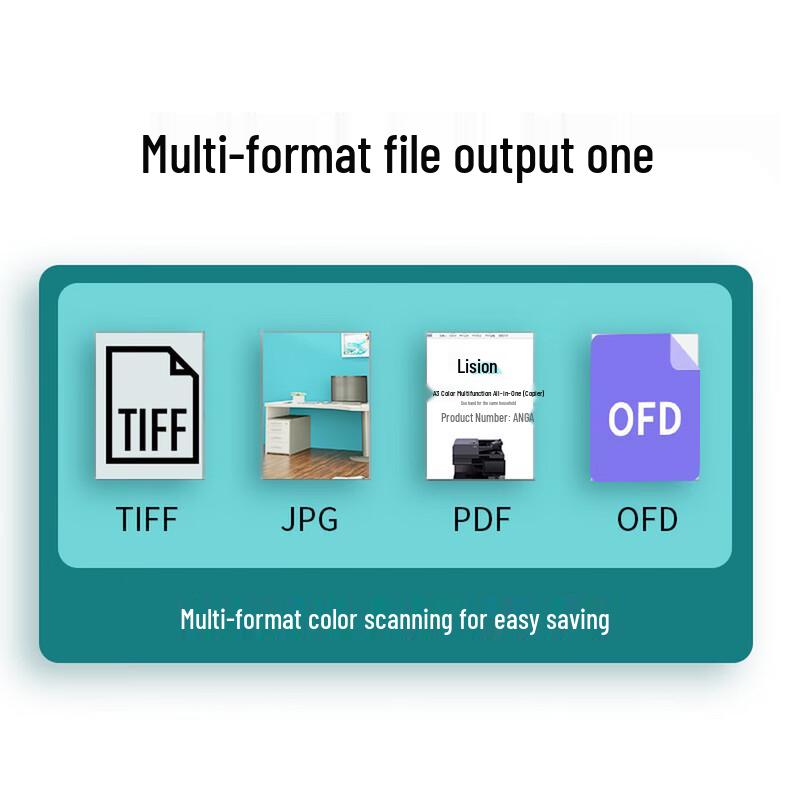 LANXUM G4265F A4 Color Document Scanner CN plug (adapter included)