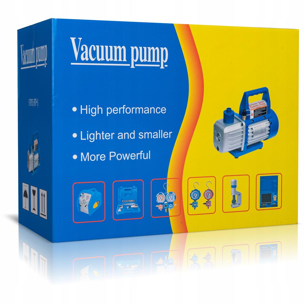 Vakuumpumpe einstufig 1 / 5 Pa 1,8 CFM mit Öl