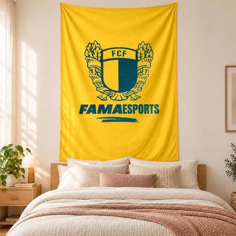 FC Famalicao Tapestry highquality for decorating living room bedroom dorm walls ideal as bedroom wallart orholiday gift