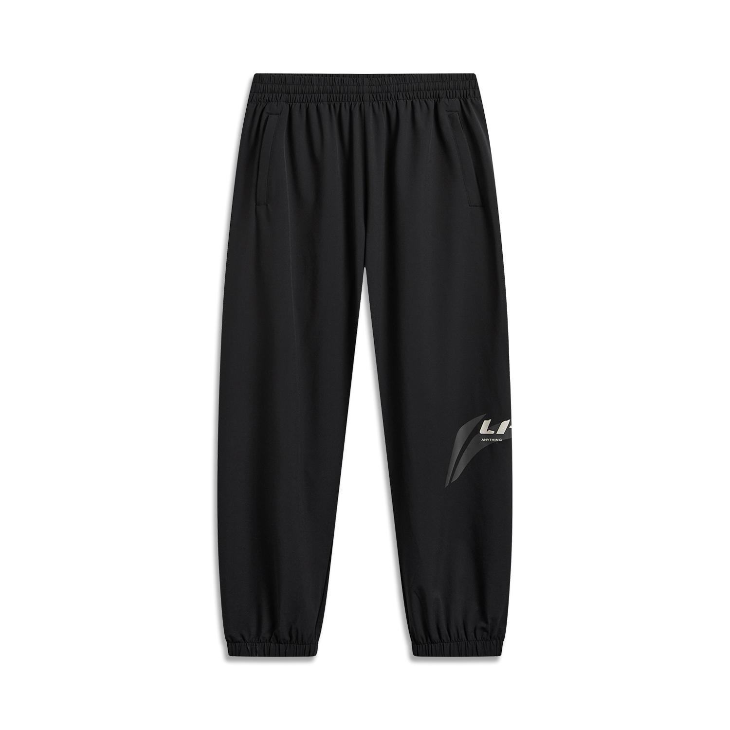 Серия спортивного образа жизни Li Ning Логотип Буквы Повседневные брюки Мужские штаны AYKWC11-1 S