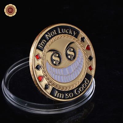 Texas Hold'em Metal Press Commemorative Coin