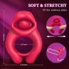 Men's Vibrating Penis Ring , Penis Vibrator, Clitoral and Testicle Stimulator, 10 Vibrations, Adjustable Vibrating Ring, Adult Sex Toys for Couples