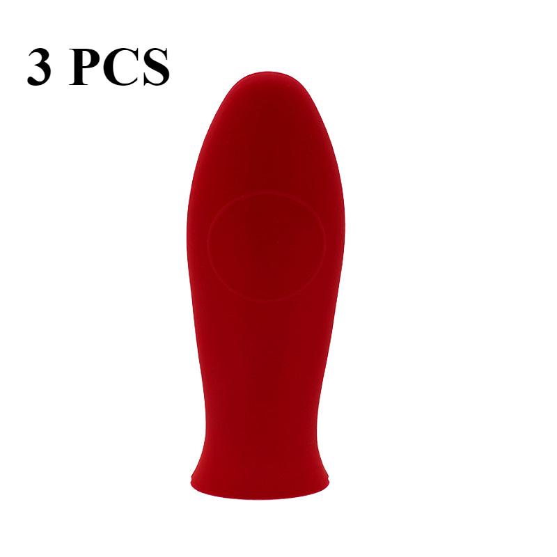 Thickened Silicone Pot Handle Insulation Sleeve, Cast Iron Pot Frying Pan, Heat-resistant Silicone Pot Handle Sleeve