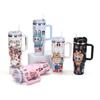 Cartoon 40oz Auto-Becher Thermoisolierender Wasserbecher Edelstahl Thermosbecher Große Kapazität Auto-Becher