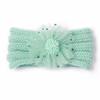 New children's winter warm headband, cute baby creative flower headscarf, baby knitted headband