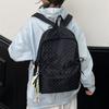 Schoolbag Schoolbag Female College Student Simple Cute Girl Backpack Junior High School Girl Small Fresh Backpack Air Cushion Strap