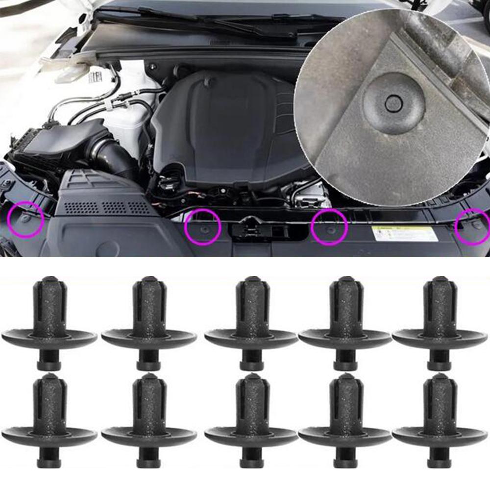 10pcs 4D0807300 Car Cover Plate Fixing Clips For A2 A4 A5