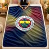 Flannel BlanketFenerbahçe FC Warm Soft Throw Blanket for Indoor Sofa Bed Living Room Use
