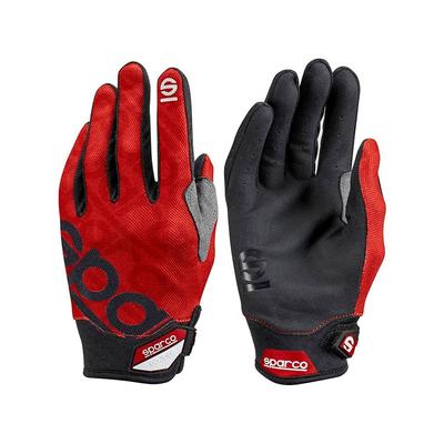 MECA-3 Mechanic Gloves Red XL – Velcro Closure, Leather (002093RS4XL)