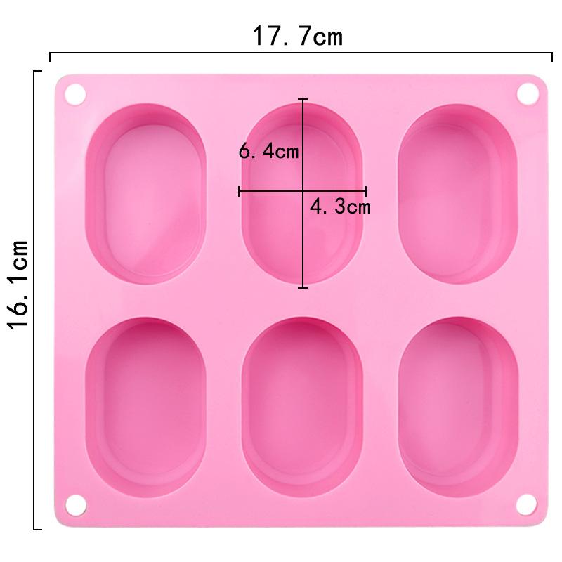 Handmade Soap Mold,Patterned Silicone Mold, Aromatherapy Plaster Mold,Cold Process Soap Mold,High-Temperature Resistant Food-Grade Silicone Cake Mold