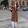 Women's 2025 Autumn/Winter Korean Double-sided Plush Wool Coat - Loose, Mid-length, Hepburn Style