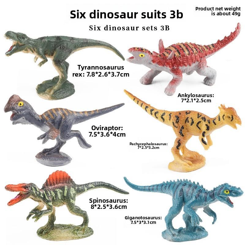 Mini Dinosaur Model Set Plastic For Kids Educational Collection