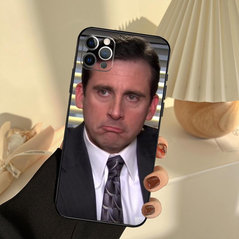 The Office Michael Scott Phone Case For IPhone 18 15 14 13 12 11 16 17 Pro Max 13 Mini 15 16 Plus 16e 17 Air Cover Funda
