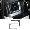 Set Carbon Fiber Car Front Dashboard AC Vent Cover For Toyota Highlander 15-18