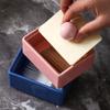 Dopamine Creative Ceramic Open Lid Toothpick Box Exquisite Storage Home Internet Celebrity Ornaments