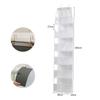 Multi-functional Fabric Hanging Bag for Behind the Door Multi-layer Storage Hanging Bag Miscellaneous Organizer Storage Hanging