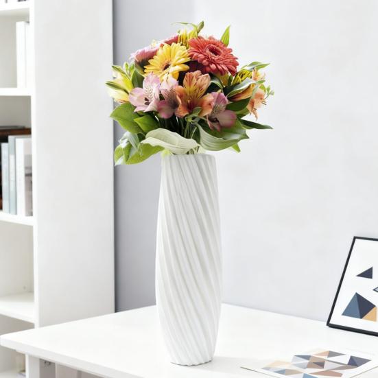 Kunststoff Blumenvase Minimalistisch Modern Wasserpflanzung Pflanzenhalter Hydrokultur Behälter Zuhause