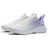Li Ning YunQue Slip Resistant Cushioning Abrasion Resistant Low Top Running Shoes Women's White Purple ARST026-2