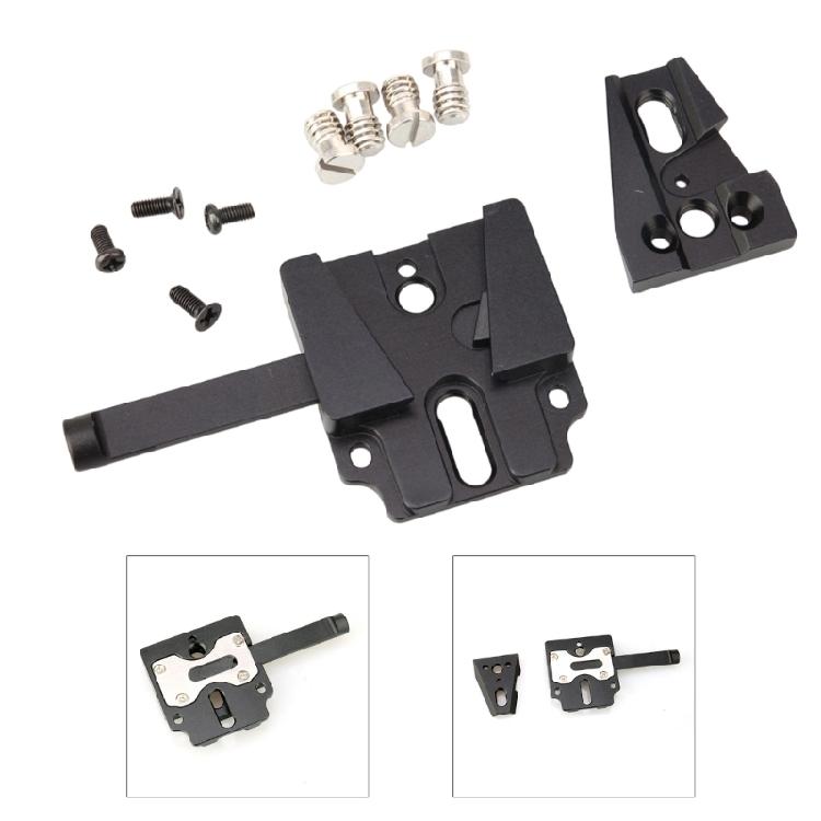 Quick Detach V Lock Camera Base Station Plate Quick Release V Lock Base Plate For Camera Cage V Mount Battery Holder