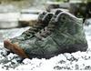 Men Ankle Boots Waterproof Winter Warm Plush Snow Boots Men Outdoor Sneaker Work Boots Male Quilted Boots Big Size 46 47