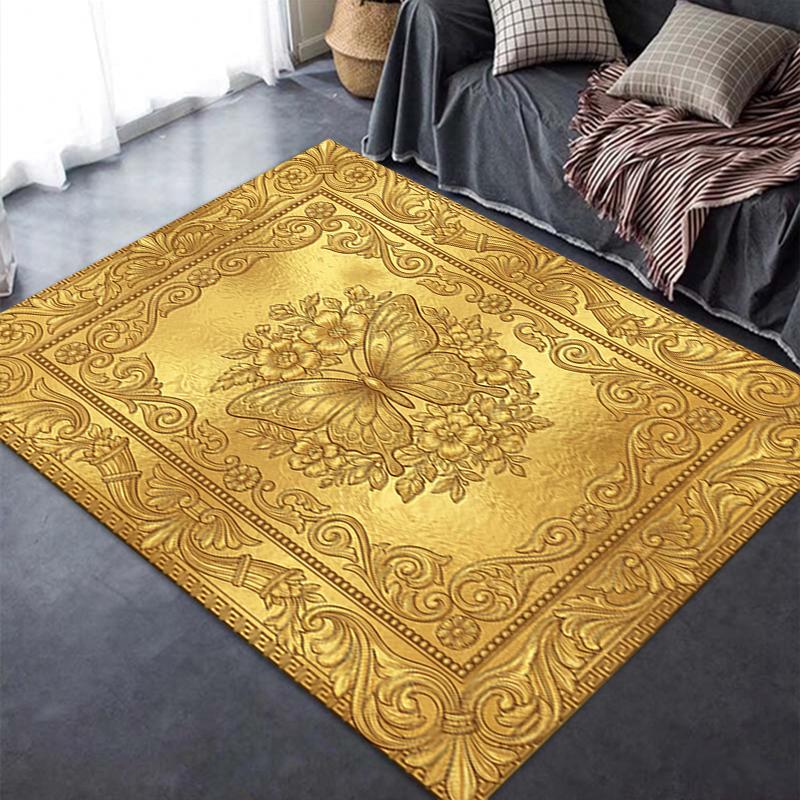 2025 New Butterfly Decoration Carpet Rug for Living Room Bedroom Home Sofa Decoration,Kids play Non-slip Floor Mat41