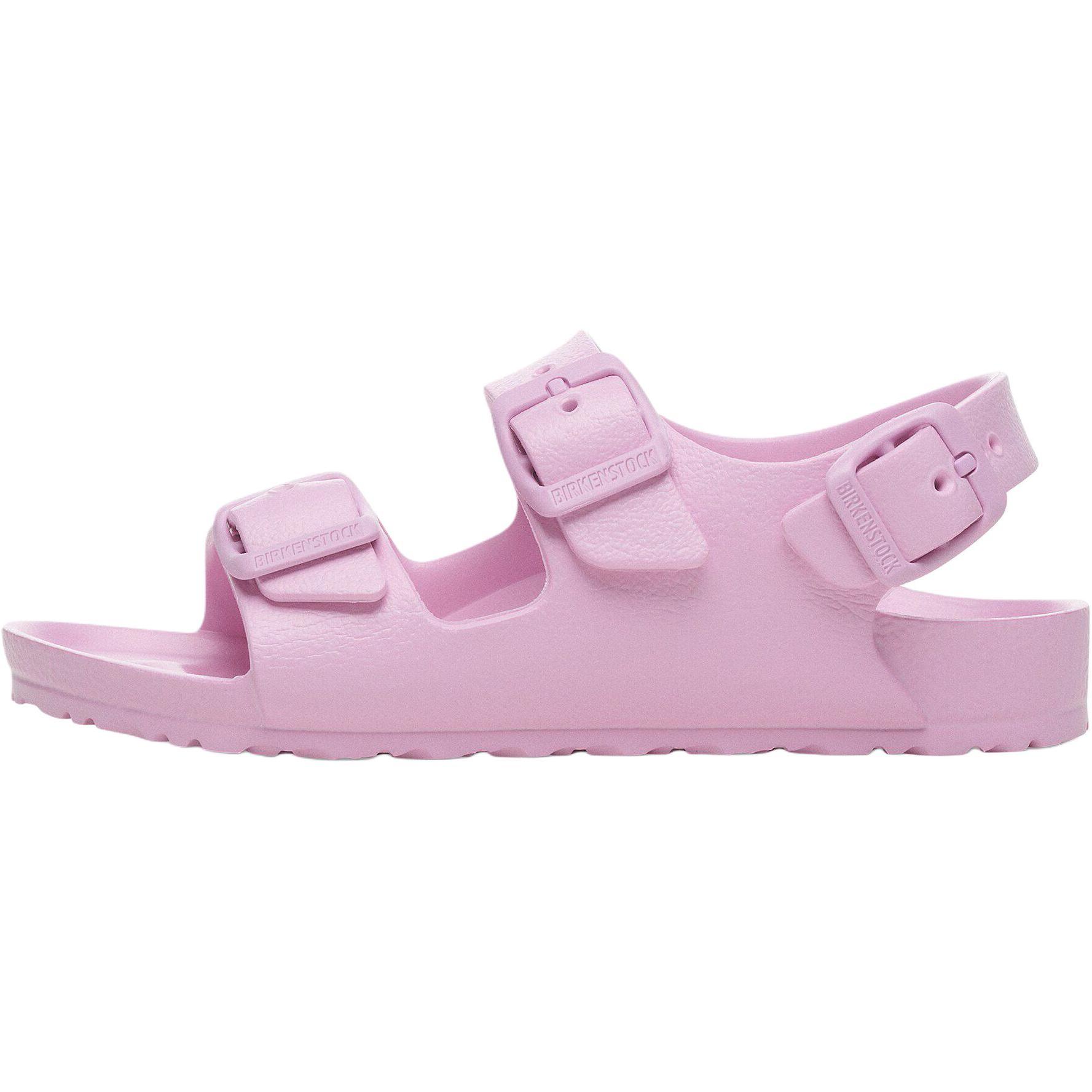 Birkenstock Milano Cushioning Waterproof Low top Childrens Sandals Pink Kids 1029544 30 розовый
