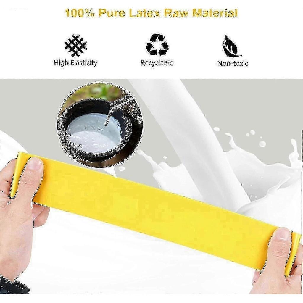 PDIN-Resistance Bands Set Premium Elastic Bands Exercise Set Levels For Home Gym Long Exercise Workout Skin-friendly For Training, Yoga Class And Phys