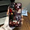 Anime The Freak Circus Pierrot Phone Case For IPhone 16e 16 15 14 13 12 11 Pro Max X XS Max Plus Matte Clear