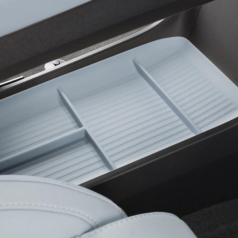 Central Control Lower Storage Box for NIO EC6 2023-2024 Storage Box Car Decoration Supplies Lower Storage Box Car Accessories
