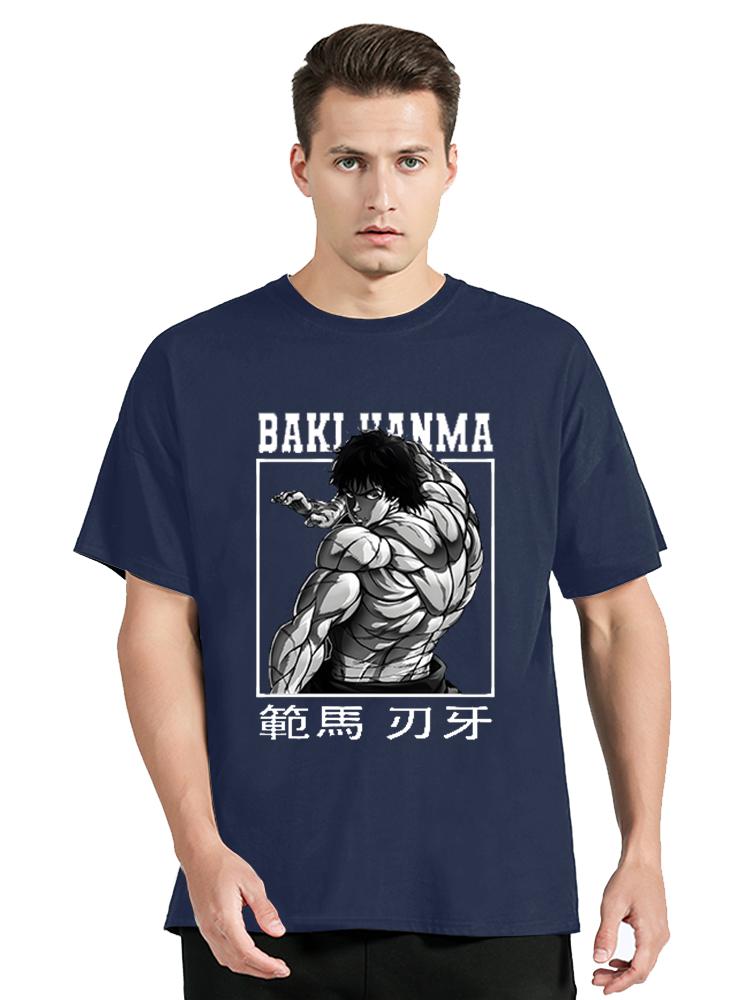 ZX Tričko Japonské Anime Grappler Baki Hanma Yujiro Dou Manga tričko Pánské Dámské bavlněné tričko Streetwear Grafické oblečení Oversized tričko