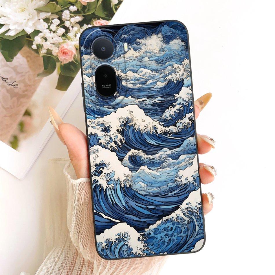 Per Xiaomi Redmi A7 Pro 2026 Custodia per Telefono Pittura Spiaggia del Tramonto alla Moda Per Redmi A7 Pro A7Pro Copertura in Silicone Morbido Paraurti