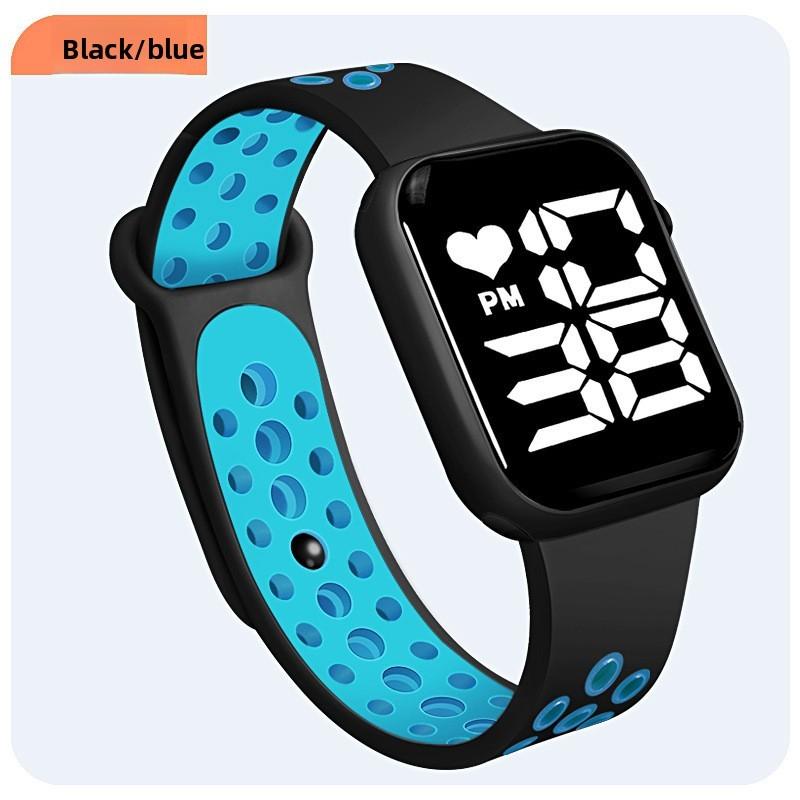 Children Digital Led Watch With Waterproof Function For Students And Outdoor Activities