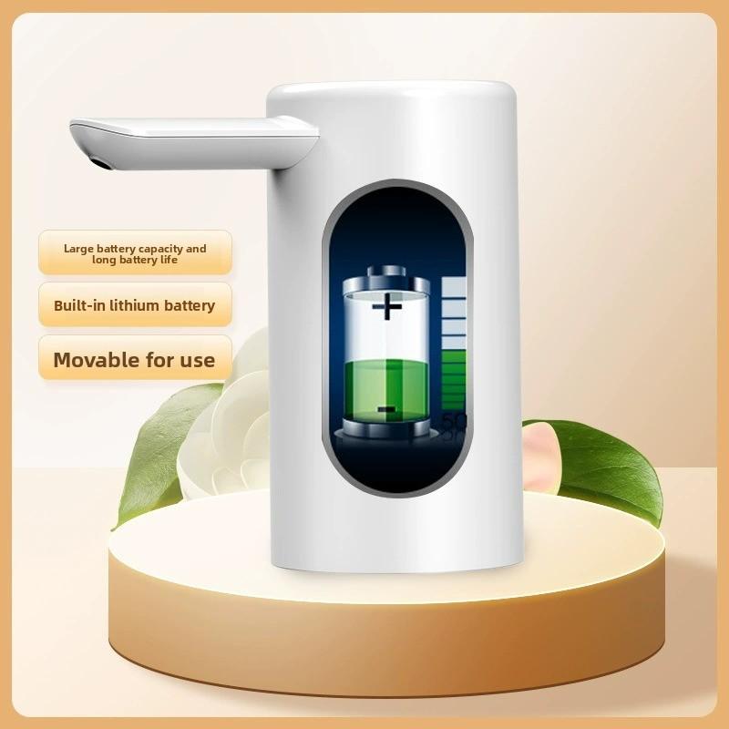 Bomba de agua eléctrica portátil para garrafas, dispensador automático recargable para hogar