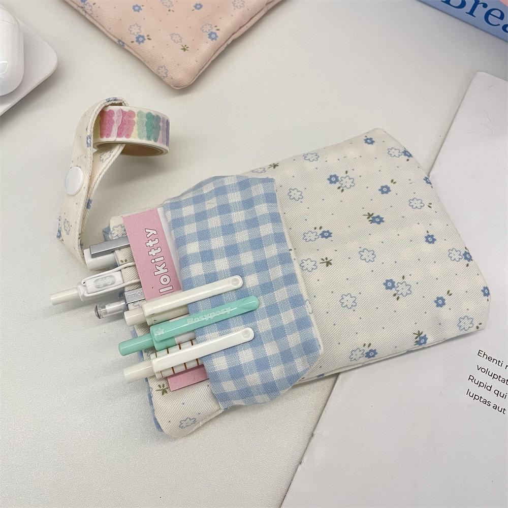 Multi-purpose Double Layer Large Capacity Nurse Pen Holder Case with Pen Clip