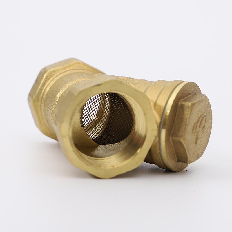 High-Pressure High-Temperature Forged Brass Y-Type Multifunctional Filter Pipe