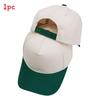 Cotton Baseball Cap With Embroidered Lettering For Casual Men Women Summer Sun Protection