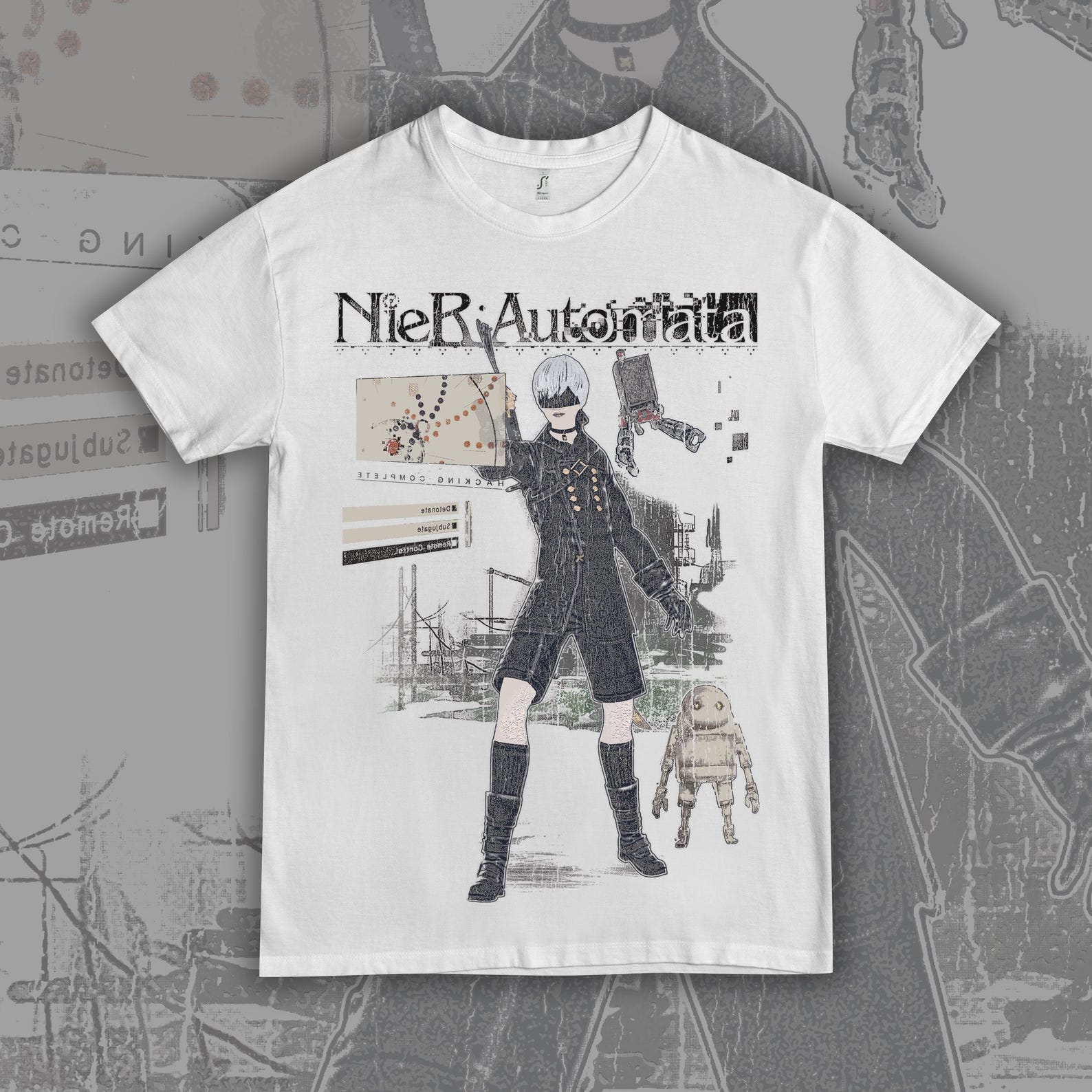 Nier Automata 9S T-Shirt S